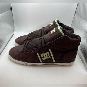 DC Bella TX polka dot women’s high sneakers size 9.5